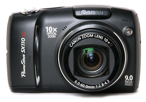 Canon-PowerShot SX110 IS Front View