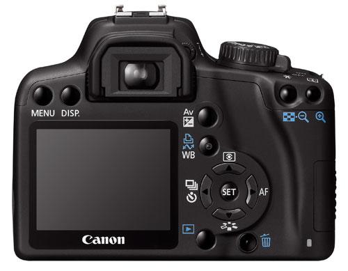 Canon-EOS 1000D Rear View