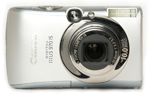 Canon-Digital IXUS 970 IS Front View