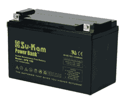 Su-Kam  100 Ah  SMF battery