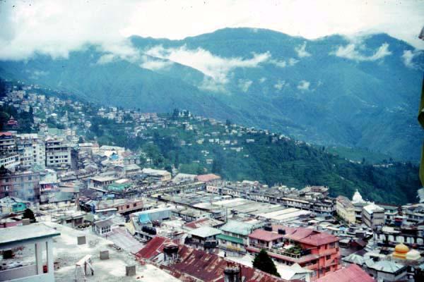 View of the Darjeeling  Town