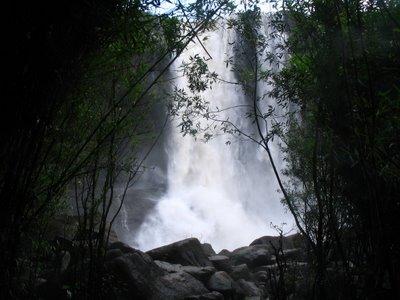 Another view of Athirappally waterfalls  