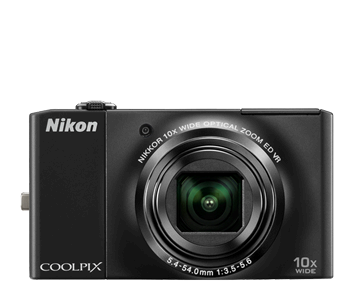 Nikon Coolpix S8000 Black
