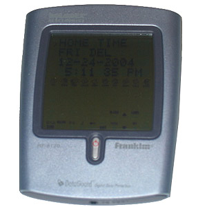 ROLODEX PDA - 384KB With PC Hook