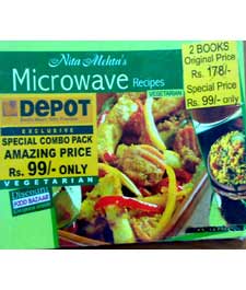 Veg Combo Pack (Microwave Vegetarian Recipes and R