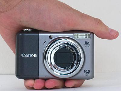 Canon-PowerShot A2000 IS Size