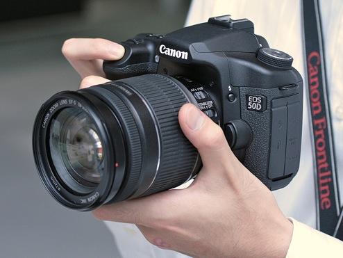 Canon EOS 50D Size