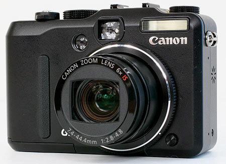 Canon PowerShot G9 Angled View