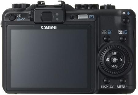 Canon PowerShot G9 Rear View