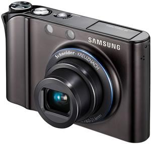 Samsung NV 100, Black, Angled View 