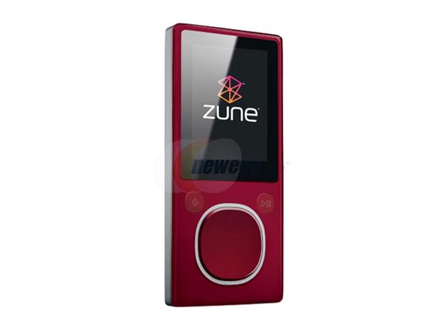  Microsoft Zune 1.8" Red 8GB