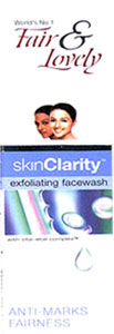 New Fair & Lovely Skin Clarity Exfoliating Face Wa