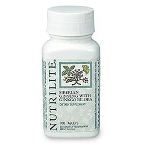 Nutrilite Siberian Ginseng with Ginkgo Biloba