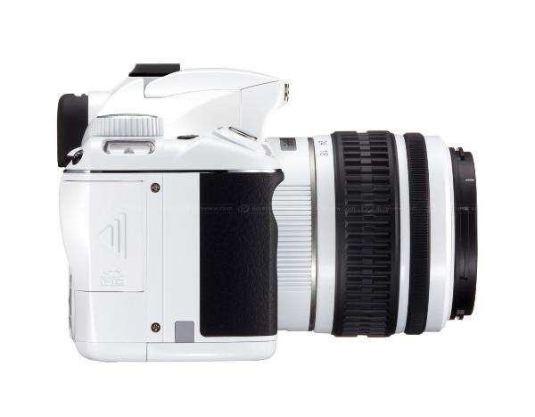 Pentax K-m / K2000 White Side View