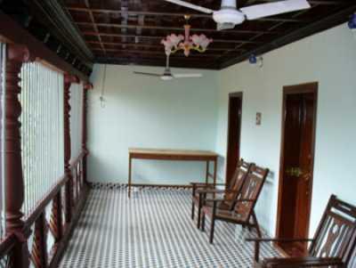 Verandah at the Olappamanna Mana