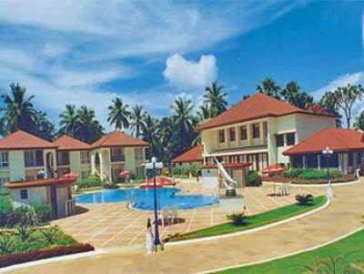 Another exterior view of the Radhika Beach Resort