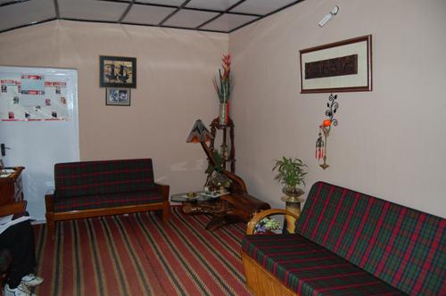 Living room at Bamboo Loft