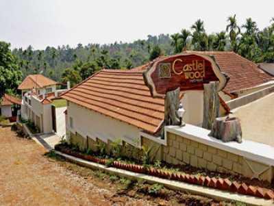 A view of the castle wood retreat