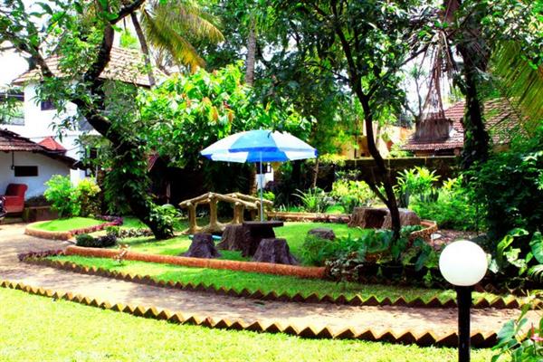 Landscaped garden at eden gardens Homestay