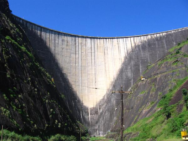 another view of the Idukki Arch Dam