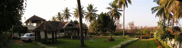 Main view of the gabadi river edge homestay