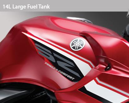 Yamaha SZ-X fuel tank