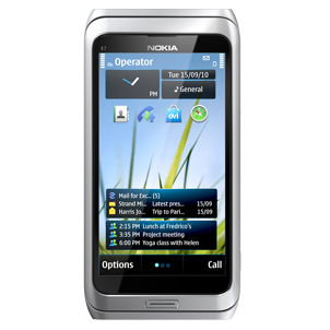 Nokia E7 smart phone 