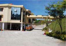 View of the Hotel Crystal Court, Madikeri