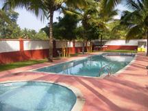 Swimming Pool at Parumpara Holiday Resort, Coorg
