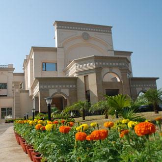 Front View of the Competent Palace Hotel, Dehradun