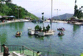 View of the Mussoorie Lake