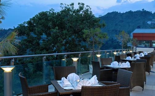 Terrace Restaurant of Fortune Resort Grace, Mussoo