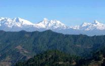 Himalayas View from Resort