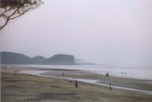 View of the Kashid Beach near Alibaugh