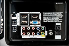 Ports in Sony Bravia KDL-52NX8OO LED TV