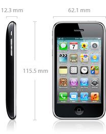 iPhone 3G S Dimension Images