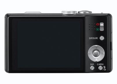 Panasonic Lumix DMC-TZ20 back view