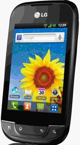 LG optimus net front view