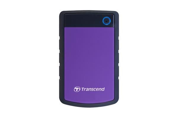 Transcend StoreJet 25H3P 2.5-inch 2TB Portable External Hard Drive (Purple)