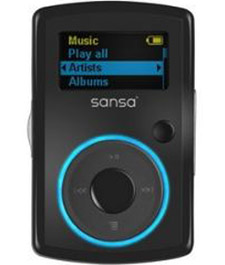 Sandisk Sansa Clip 1GB MP3 Player 