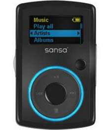 Sandisk Sansa Clip 2 Gb Red 