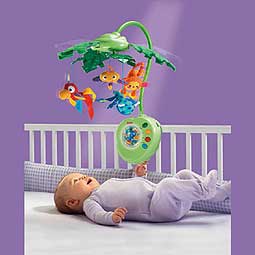 Fisher Price Peek-A-Boo Leaves Musical Mobile