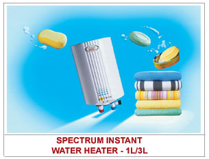 Spectrum Instant Water Heater 1L/3L