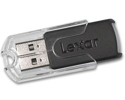 LEXAR JUMPDRIVE® FIREFLY 2 GB