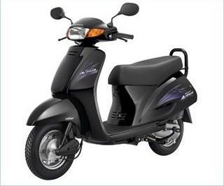 Black Honda Activa