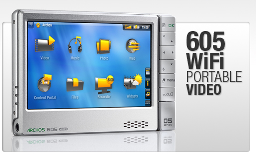 Archos 605 wifi 160GB