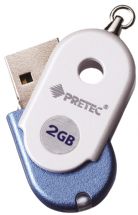 Pretec iDisk Tiny Luxury 2GB USB 2