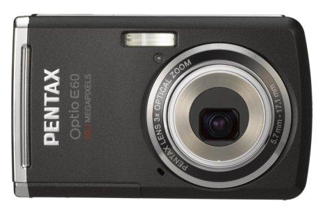 Pentax Optio E60 Front View