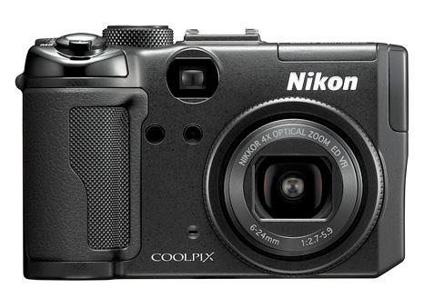 NIKON COOLPIX P6000 Front View