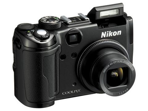 NIKON COOLPIX P6000 Side View